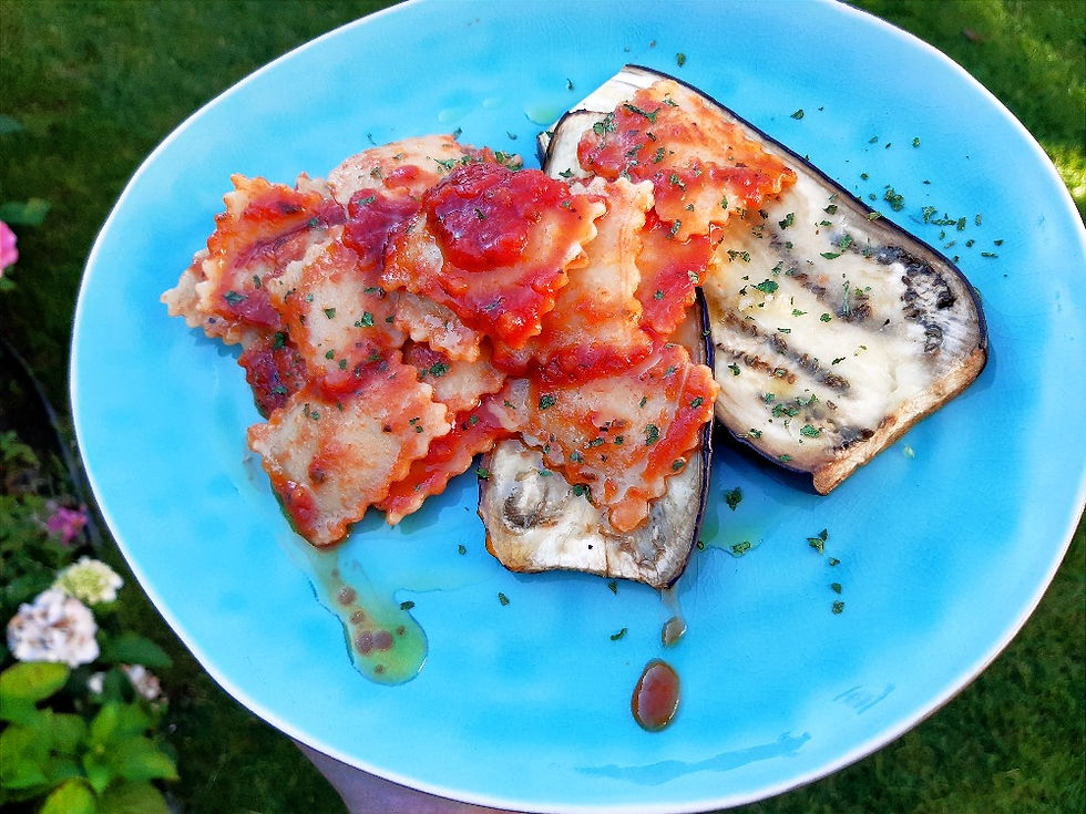 Thumbnail: RAVIOLI met WILDVANG MAKREEL met tomato deeg