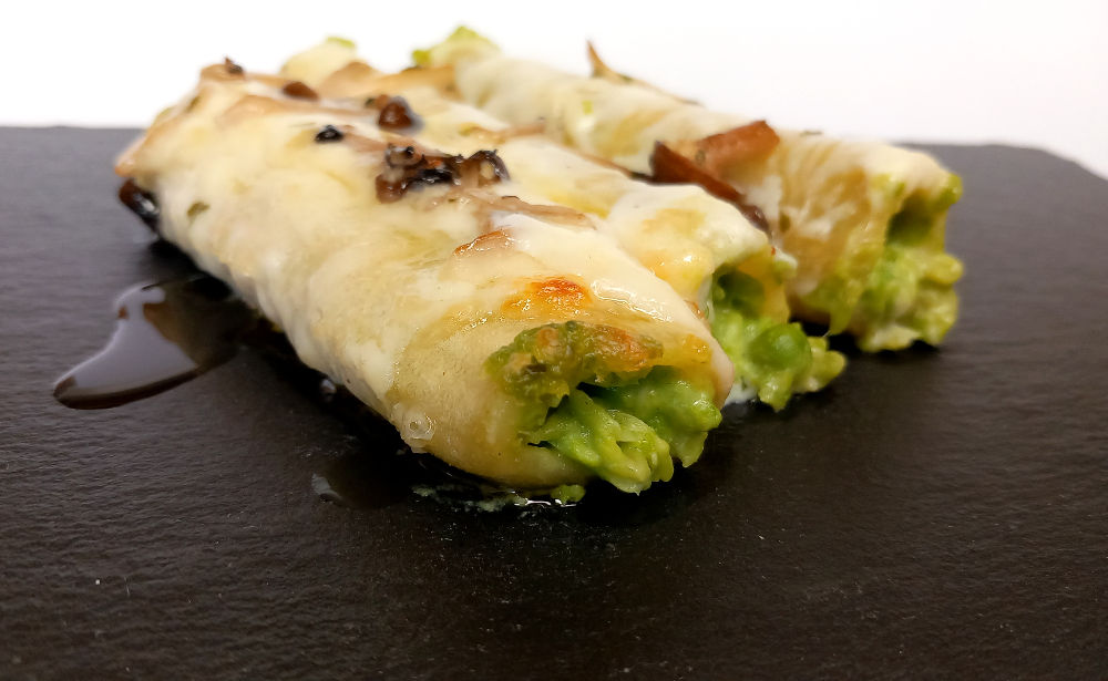 CANNELLONI VERDI - Funghi