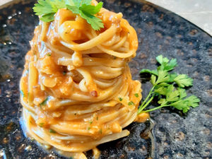 Tagliolini met Ansjovis