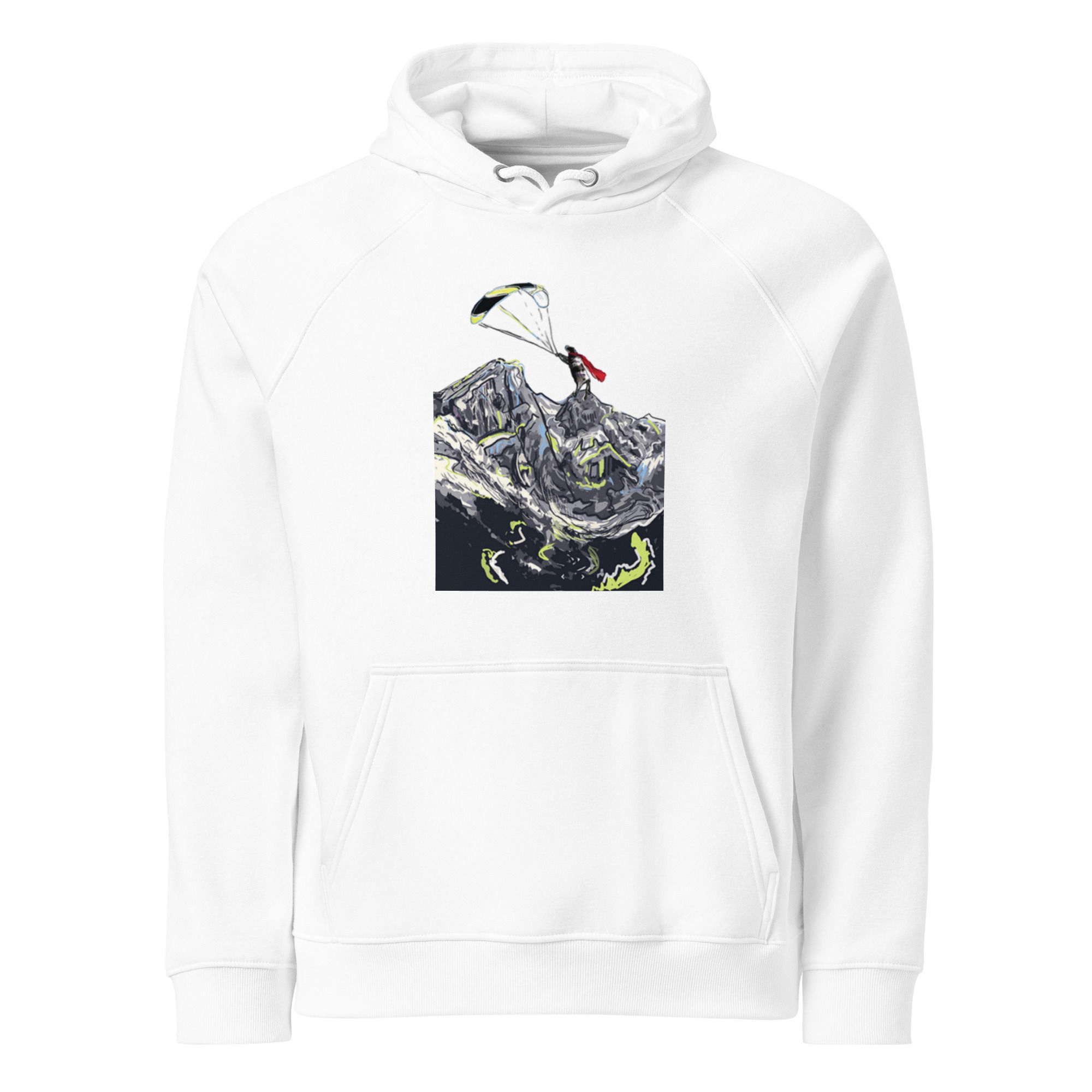 Hoodie "Kite" eco raglan unisex