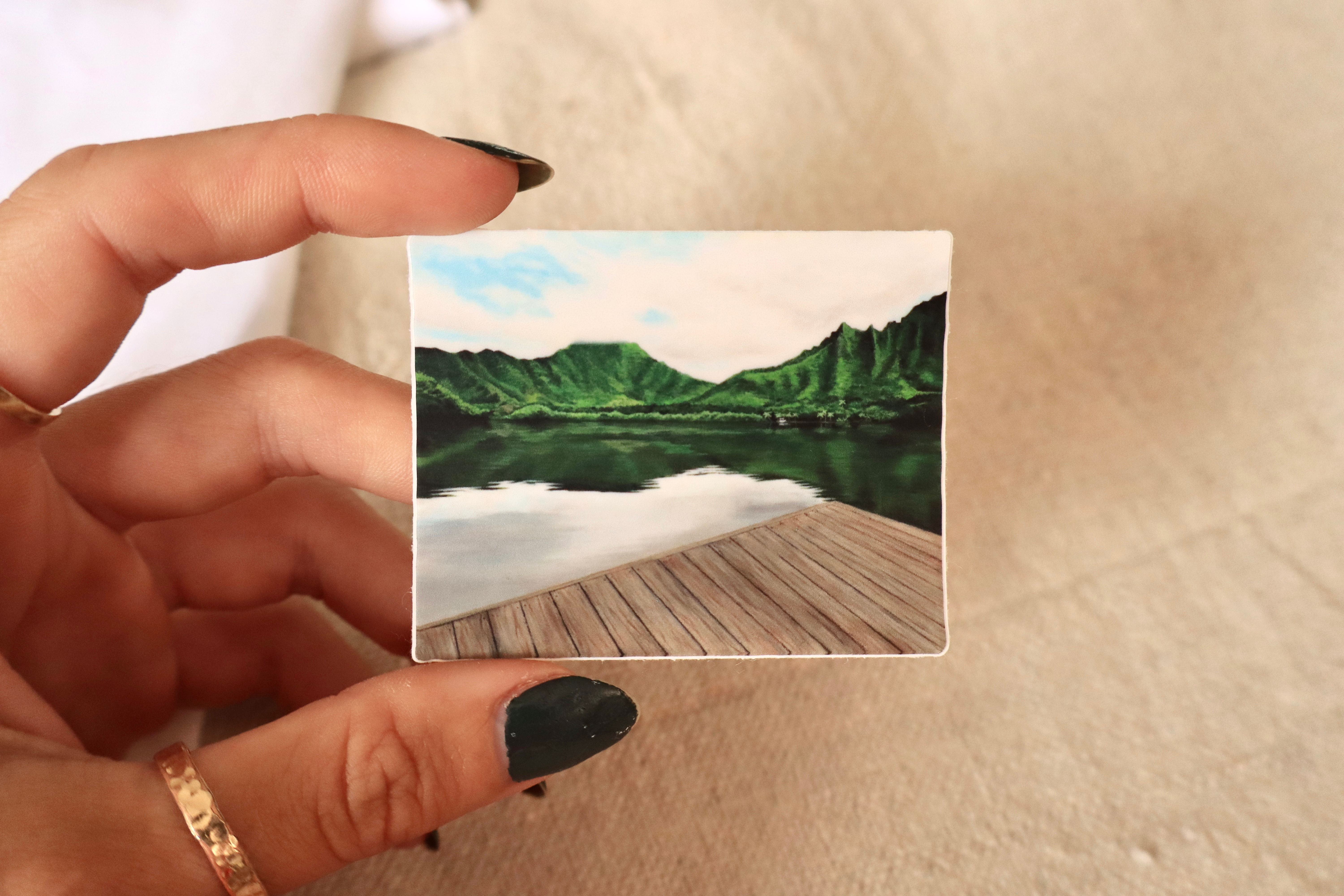 "Kualoa" Vinyl Sticker