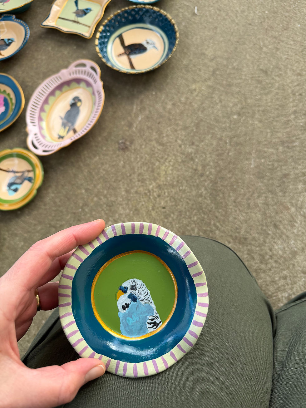Thumbnail: Medium Budgerigar Dish