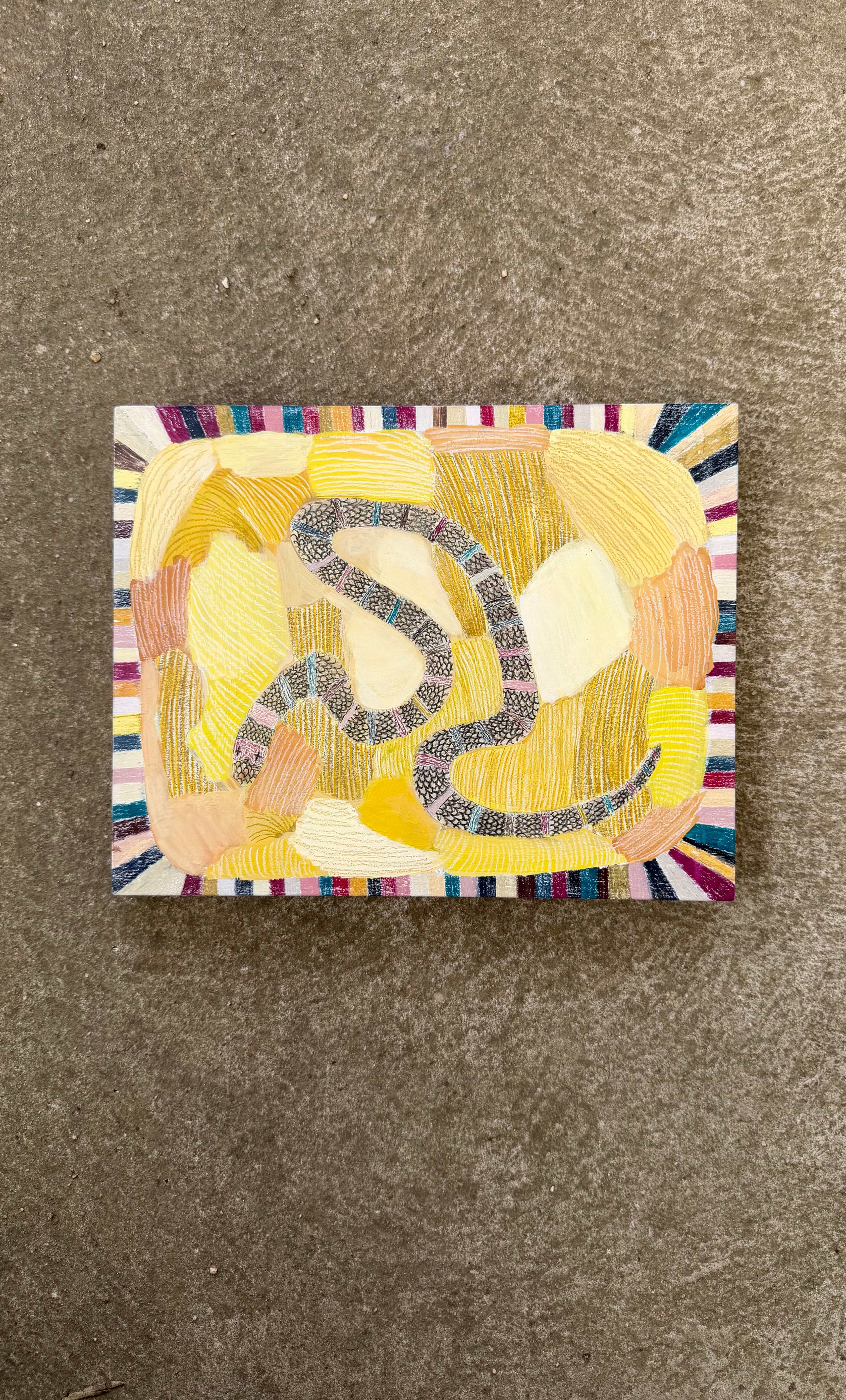 Original Painting 'Do you know where the wild things go?’