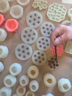 Kerzeherstellung handgemacht Sojawachs