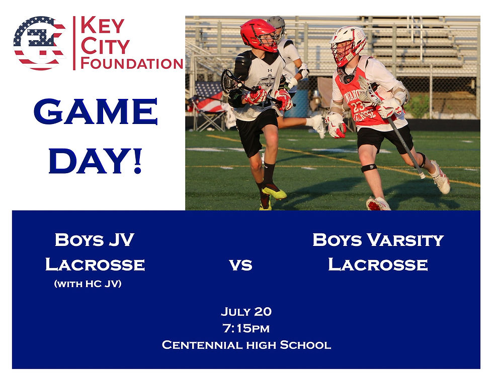 KCF Boys JV Lacrosse vs. KCF Boys Varsity Lacrosse