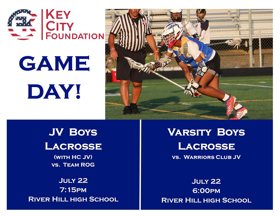 KCF JV Boys Lacrosse (with HC JV) vs Team ROG