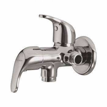 Plumber Bathware Korina KNA-2109 Bib Cock Two-Way with Wall Flange