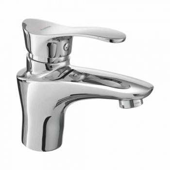 Plumber Bathware Wave WAV-3104 Single Lever Basin Mixer with 450mm Long