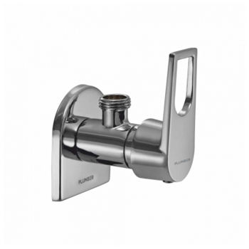 Plumber Bathware Archer ACR-2105 Angle Cock with Wall Flange