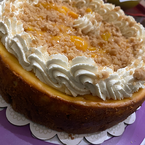 Peach Cobbler Cheesecake