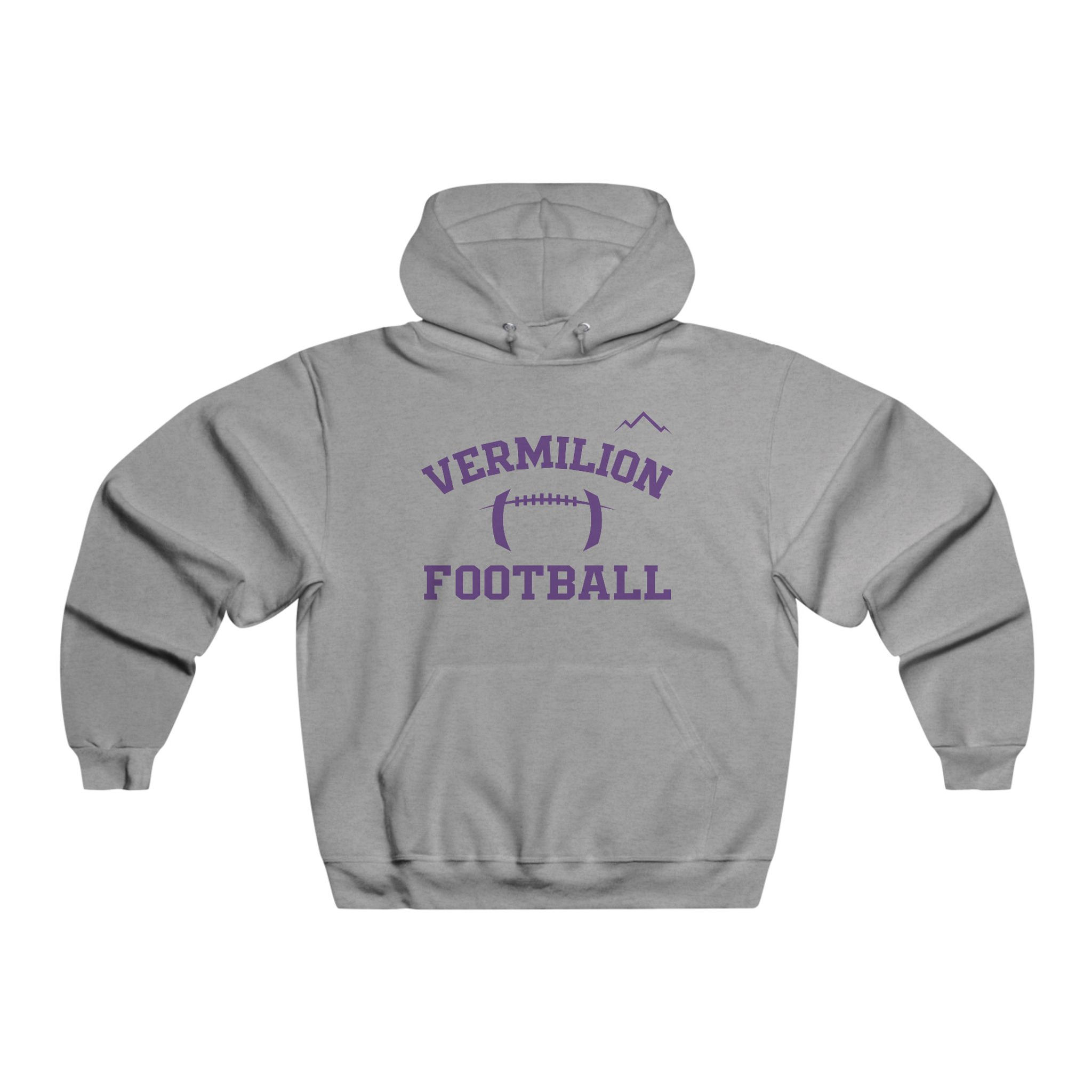 Vermilion Football Unisex NuBlend® Fleece Pullover Hoodie