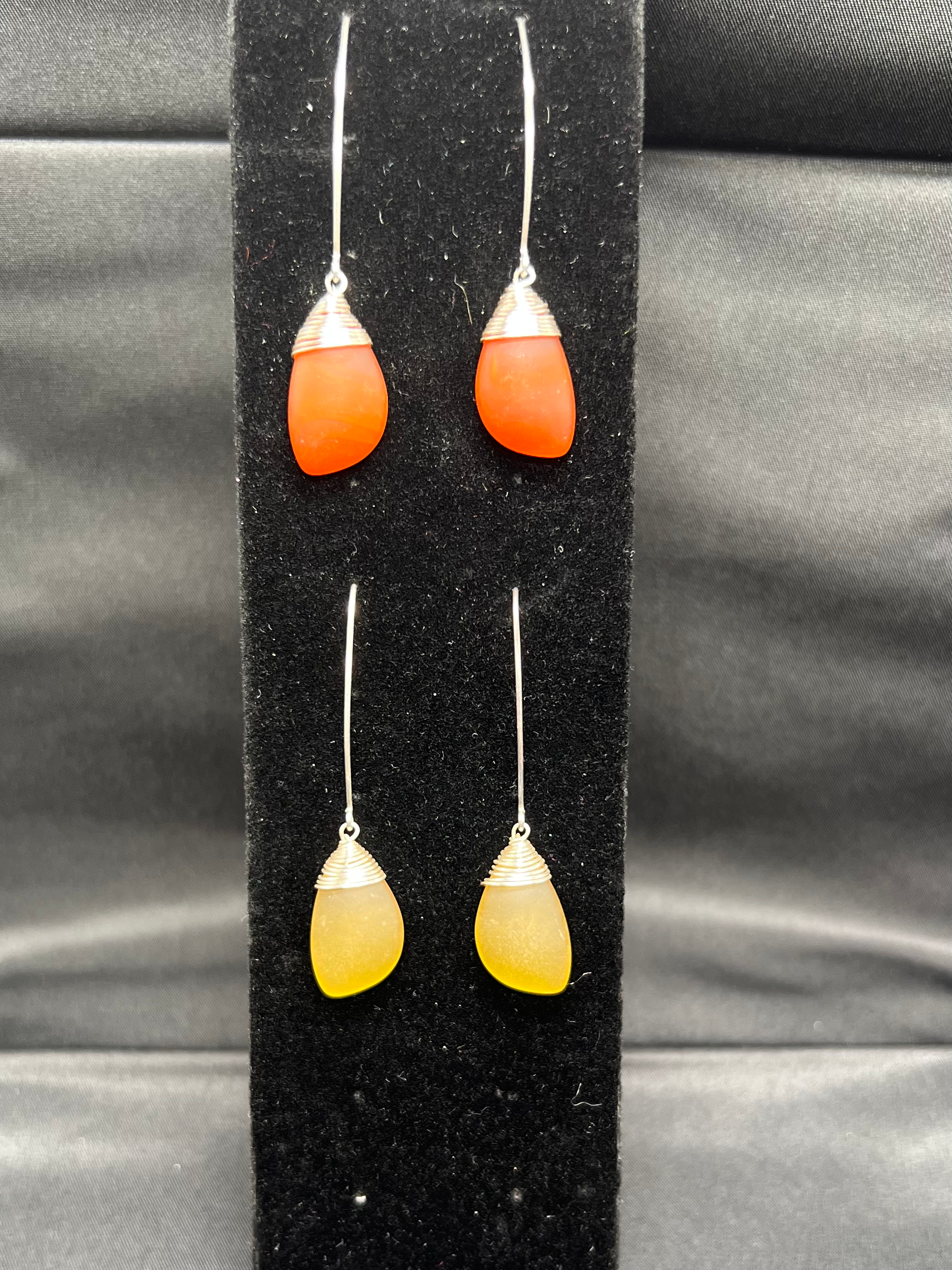 SEA GLASS EARRINGS