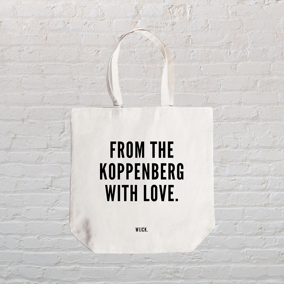 Totebag "From the Koppenberg with love"
