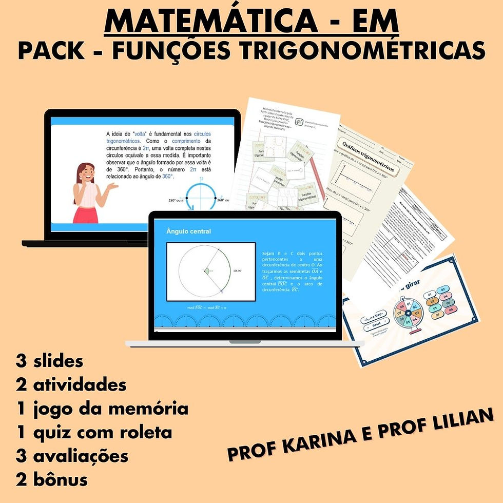 PACK - Funções trigonométricas