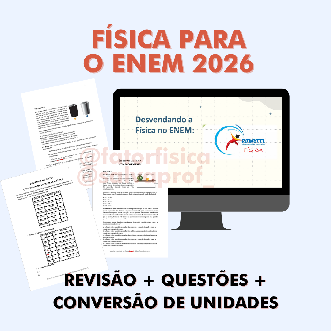 KIT: FÍSICA PARA O ENEM