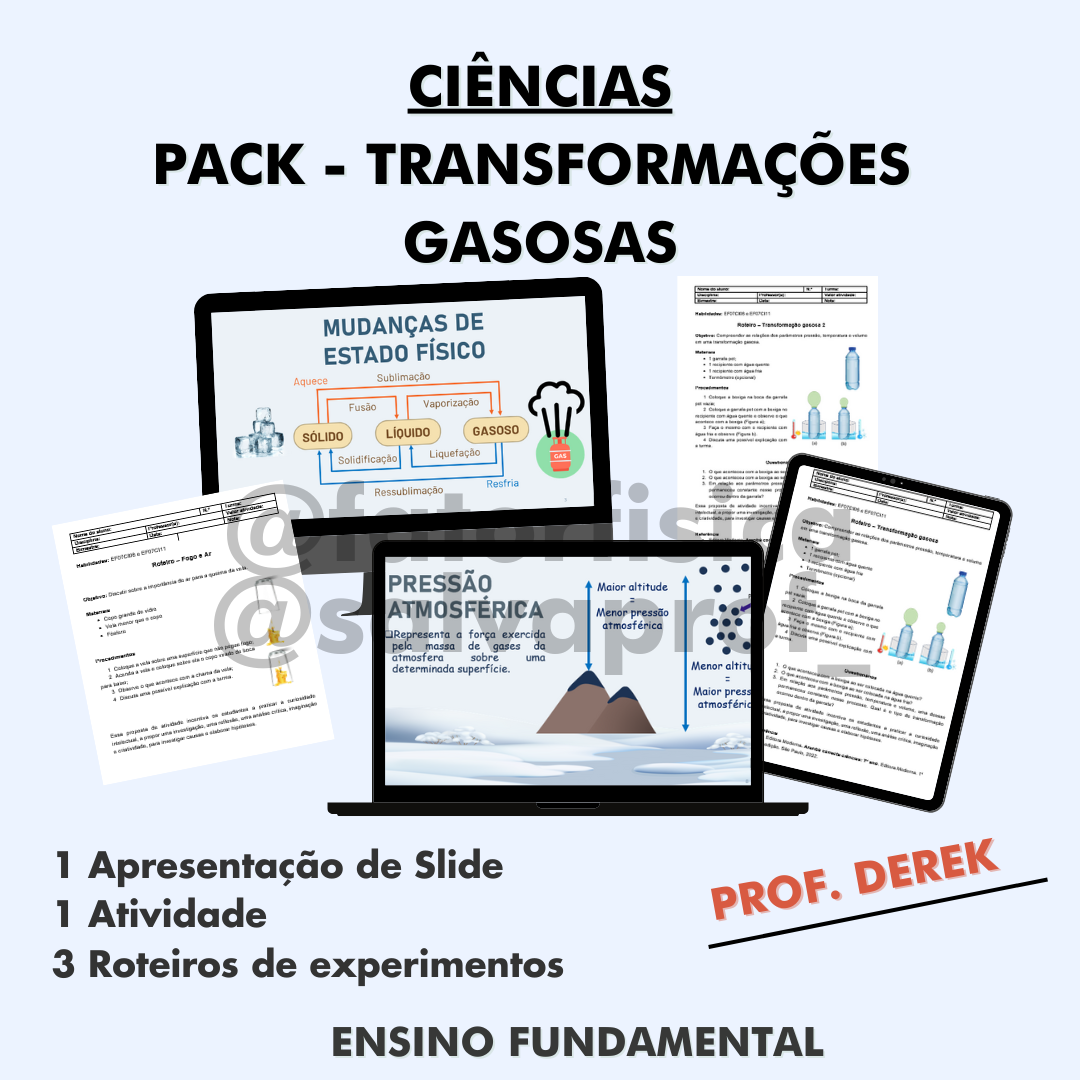 Pack - Transformações gasosas