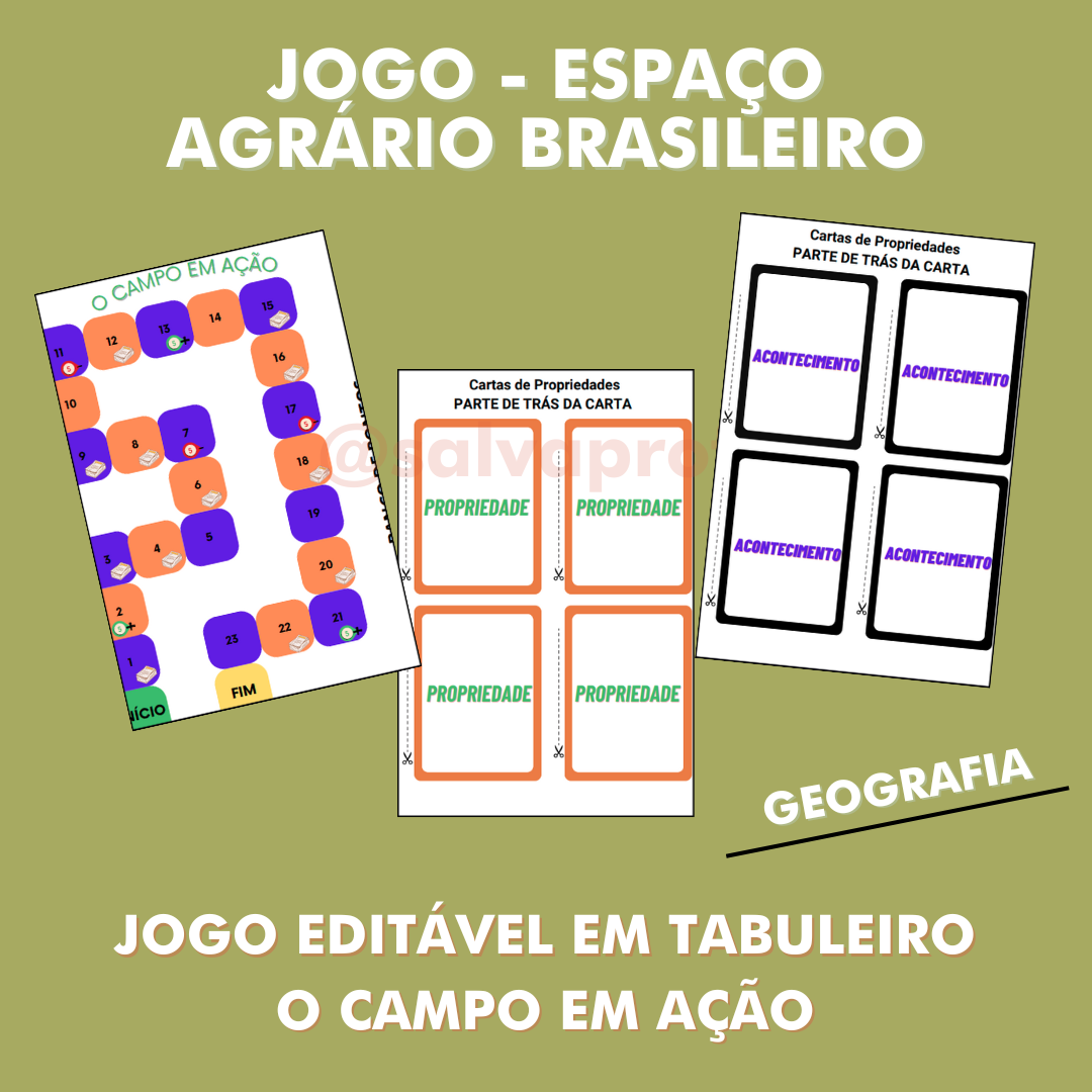 JOGO - Espaço Agrário Brasileiro
