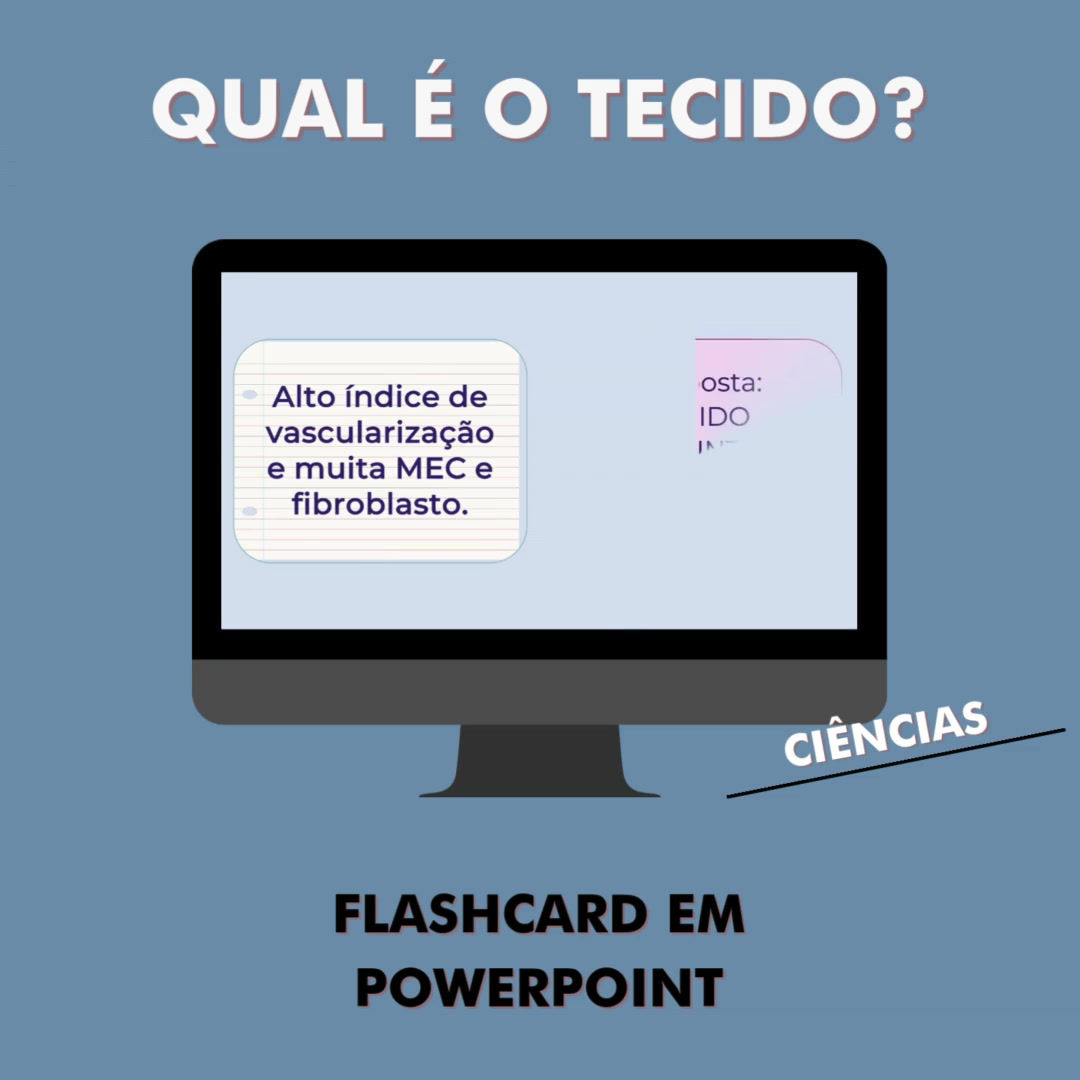 Flashcard - Qual é o tecido?
