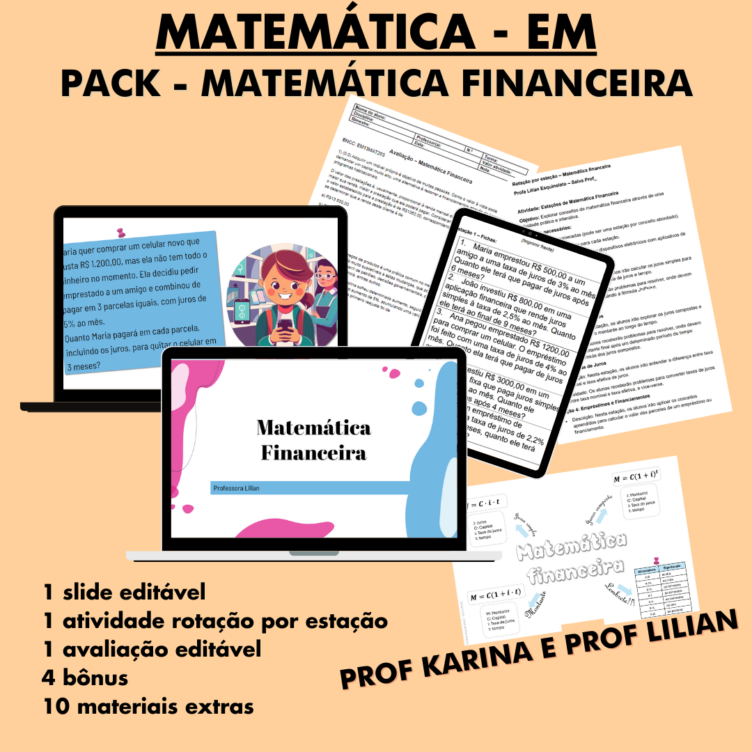 Pack - Matemática financeira