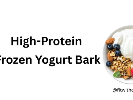 High-Protein Frozen Yogurt Bark