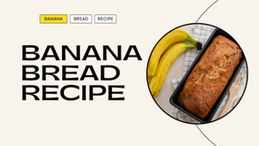 BANANA BREAD RECIPE!