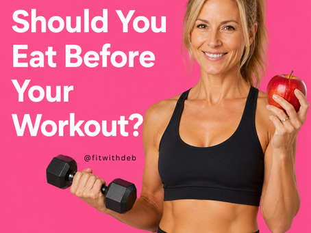 SHOULD YOU EAT BEFORE YOUR WORKOUT?