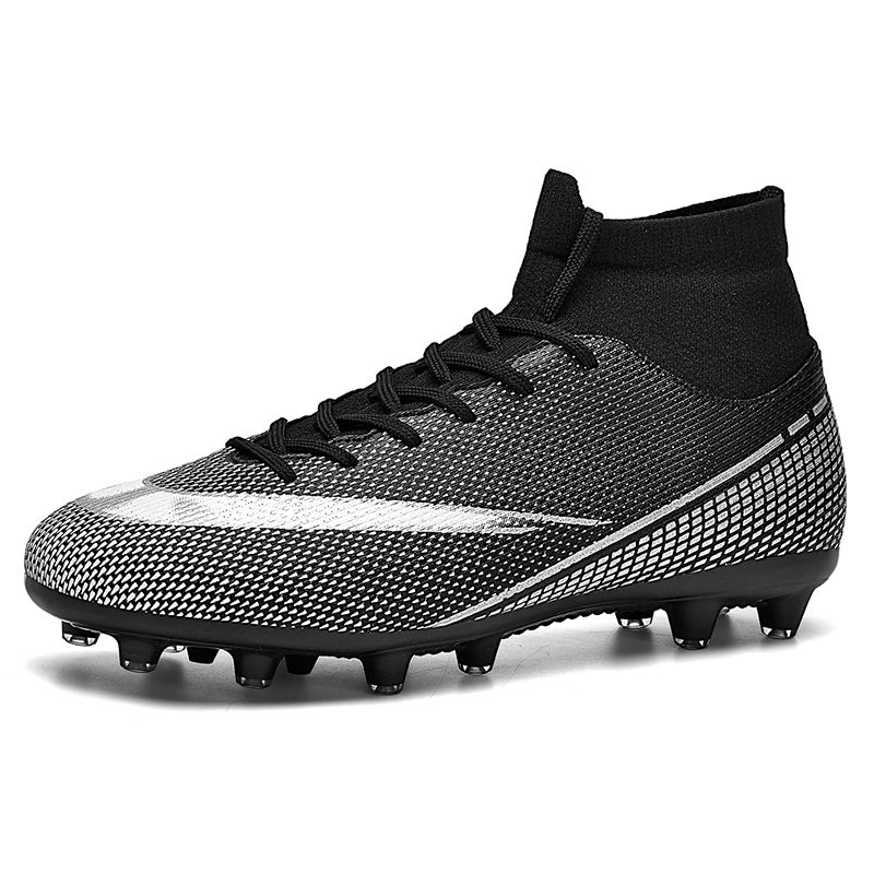 Miniatura: High Ankle Anti-Slip Men's Soccer Training Shoes