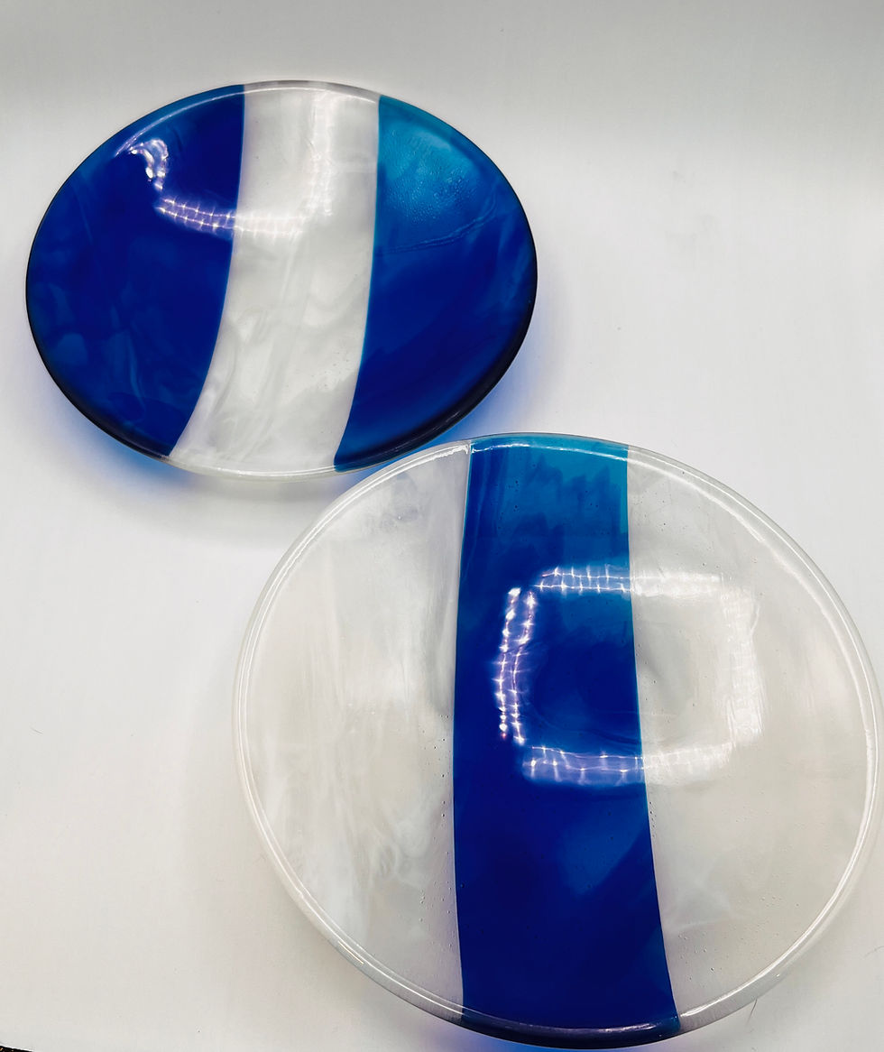 Yin & Yang in Blue