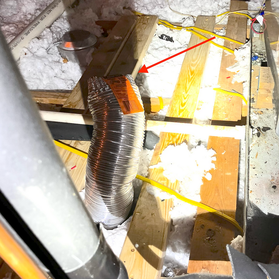 Stop Venting into the Attic!