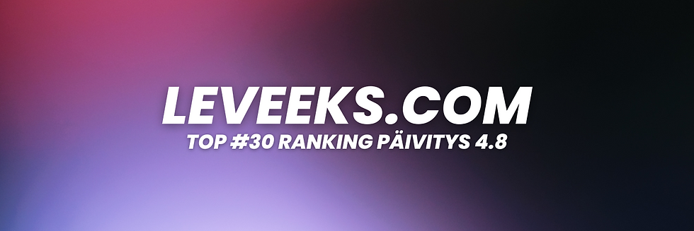 Leveeks Ranking päivitys 4.8