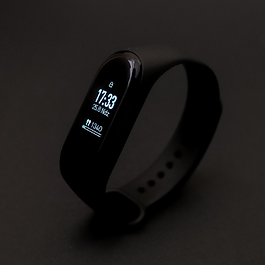 Black Fitness Watch