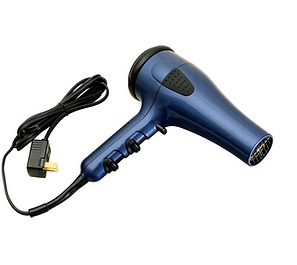 a black hair dryer