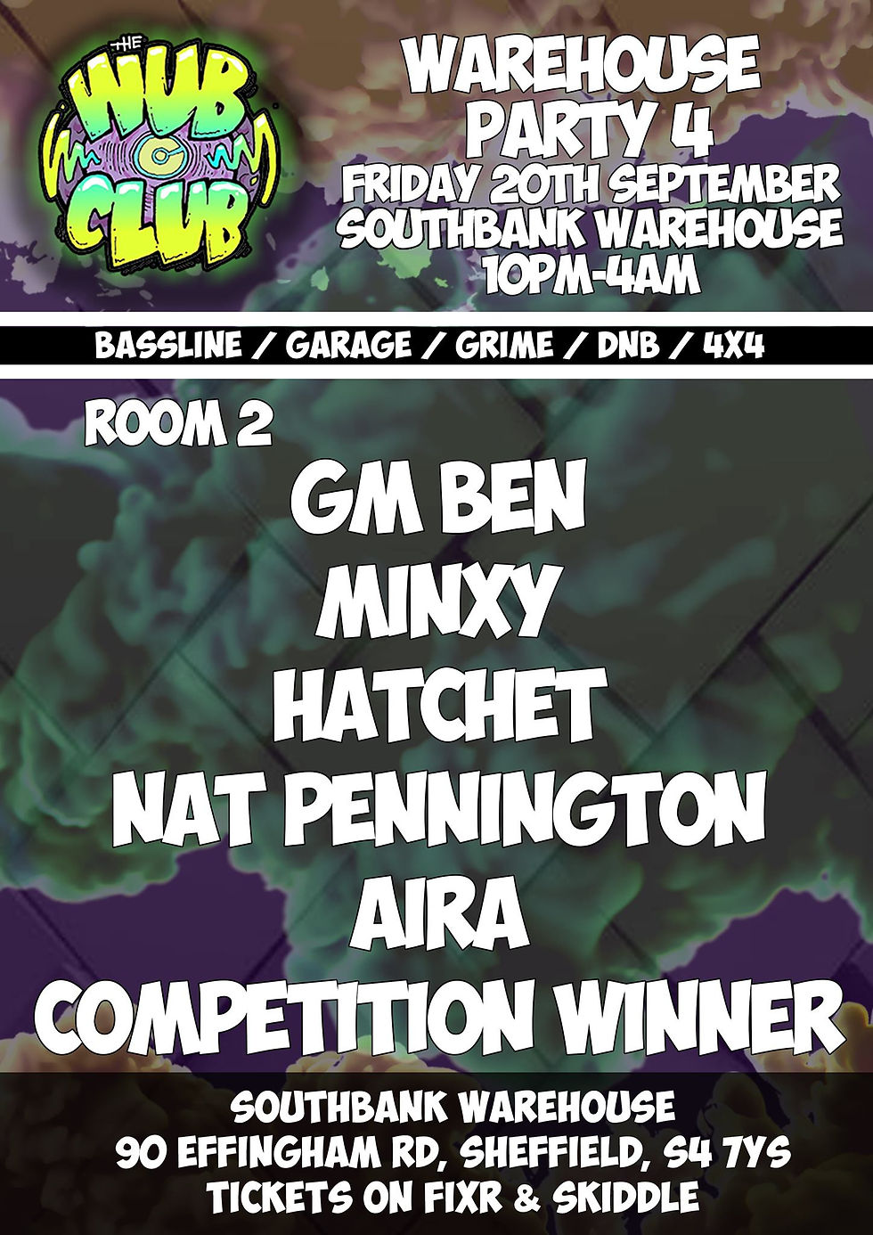 WubClub Room Flyer