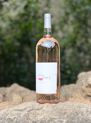 Magnum rosé wine On The Cusp from Languedoc - France