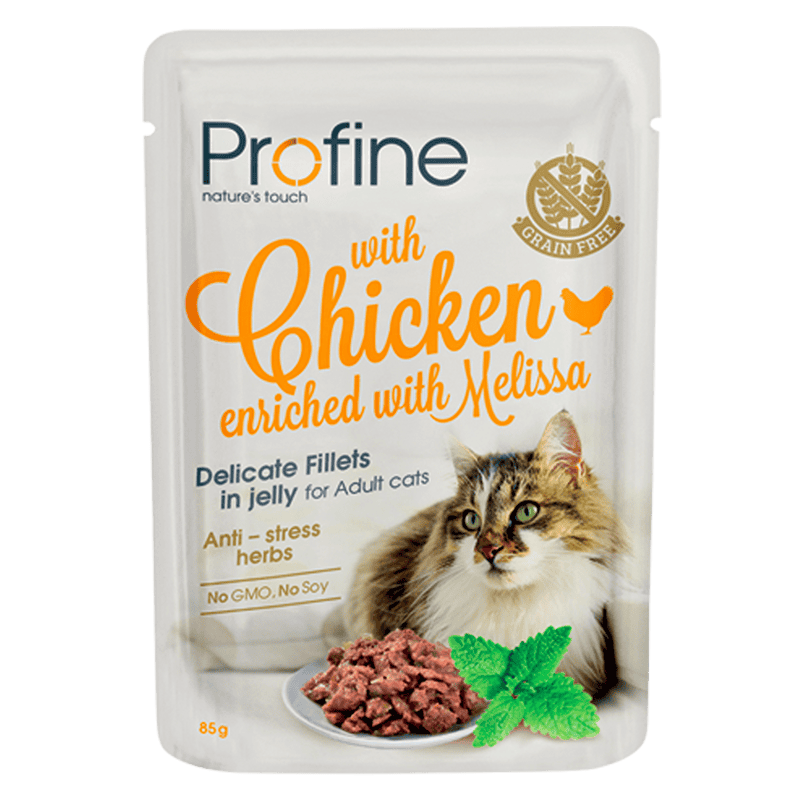 Miniaturebillede: Profine vådfoder til kat – Mixpakke med 12 stk. portionsposer