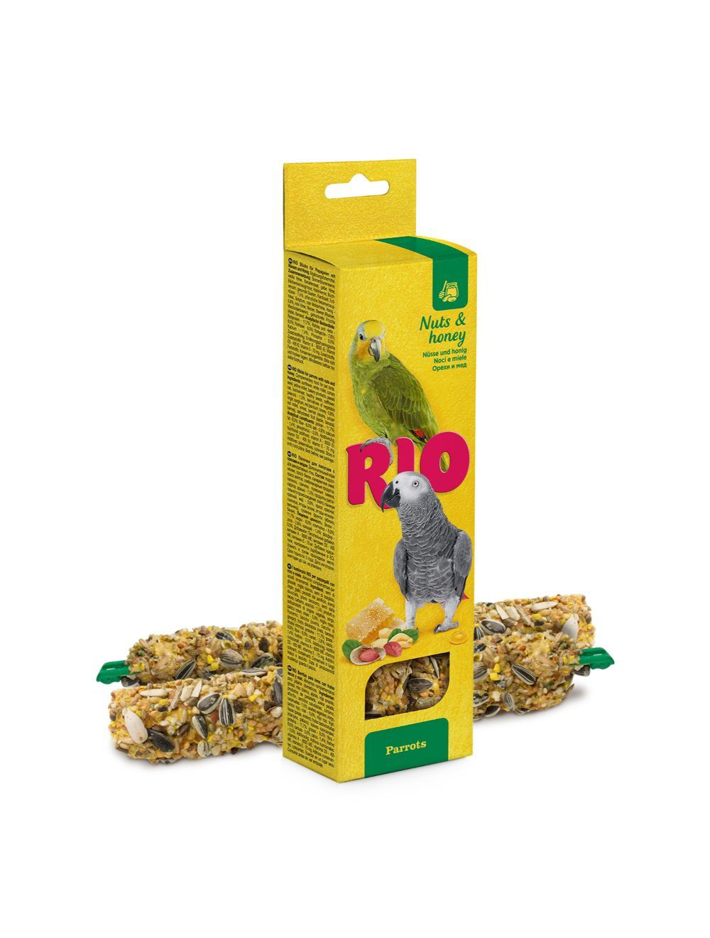 RIO Sticks m. honning+nødder, 2x90g