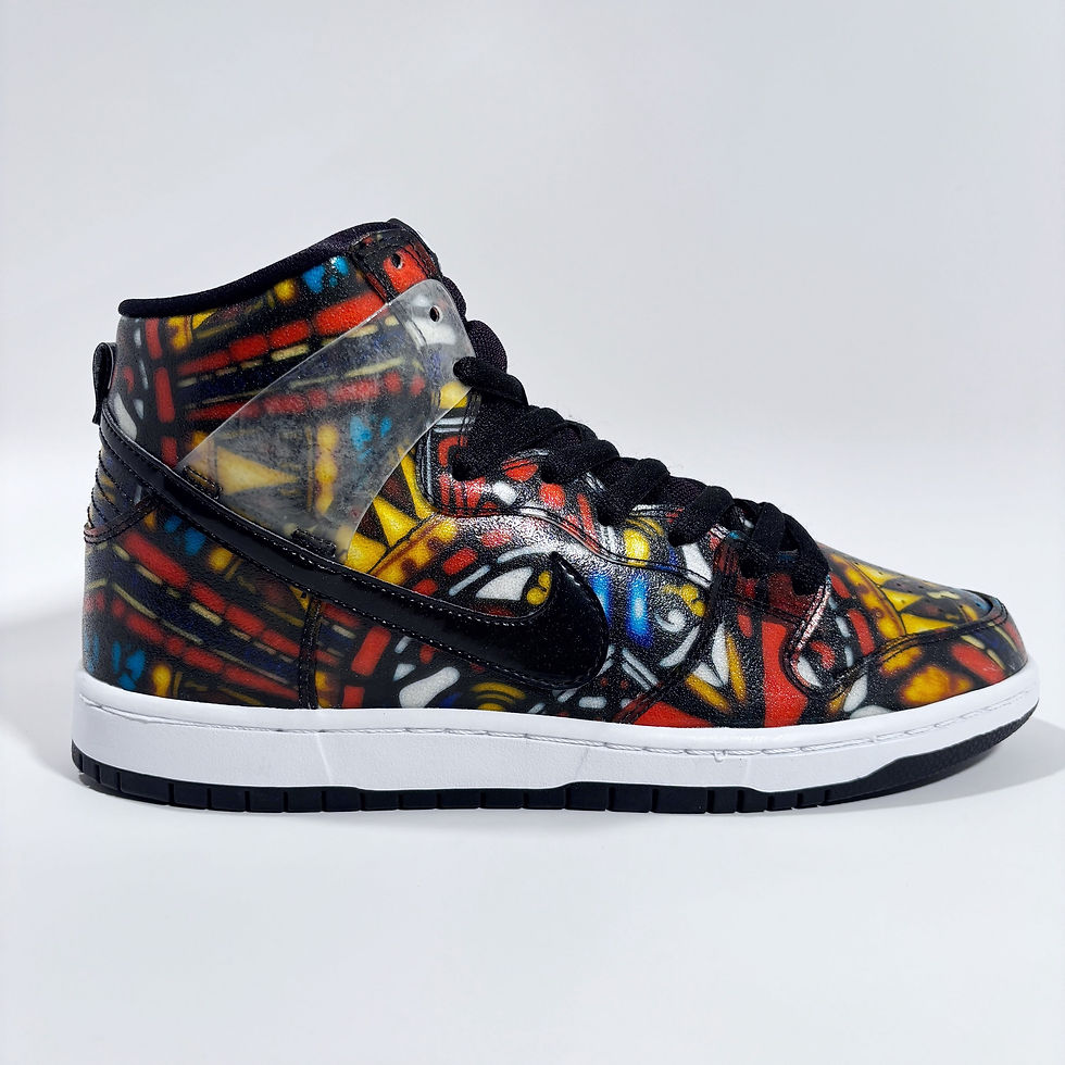 2015 Nike Dunk High SB Concepts Stained Glass
