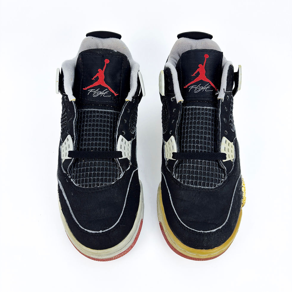 Thumbnail: 1989 Original Nike Air Jordan 4 Bred 