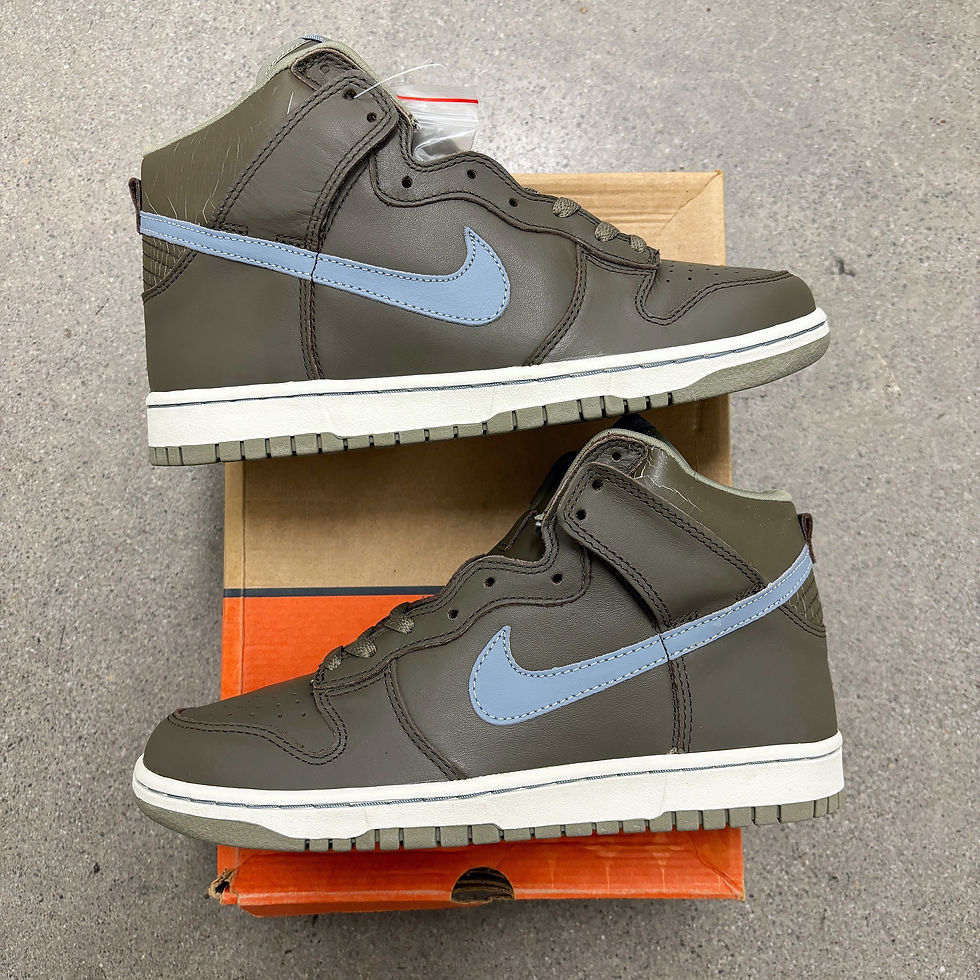 Thumbnail: 2003 Nike Dunk High Smoke Grey Olive