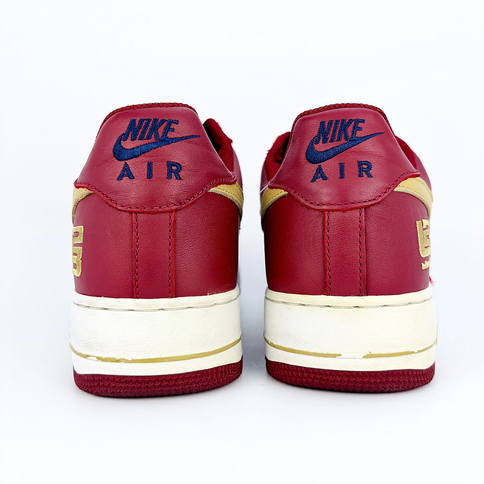 Thumbnail: 2004 Nike Air Force 1 LeBron Crimson 