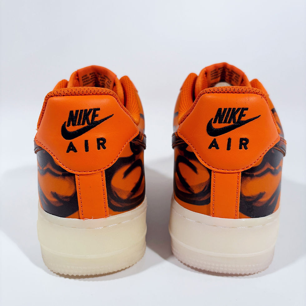 Thumbnail: 2020 Nike Air Force 1 Low Skeleton Orange