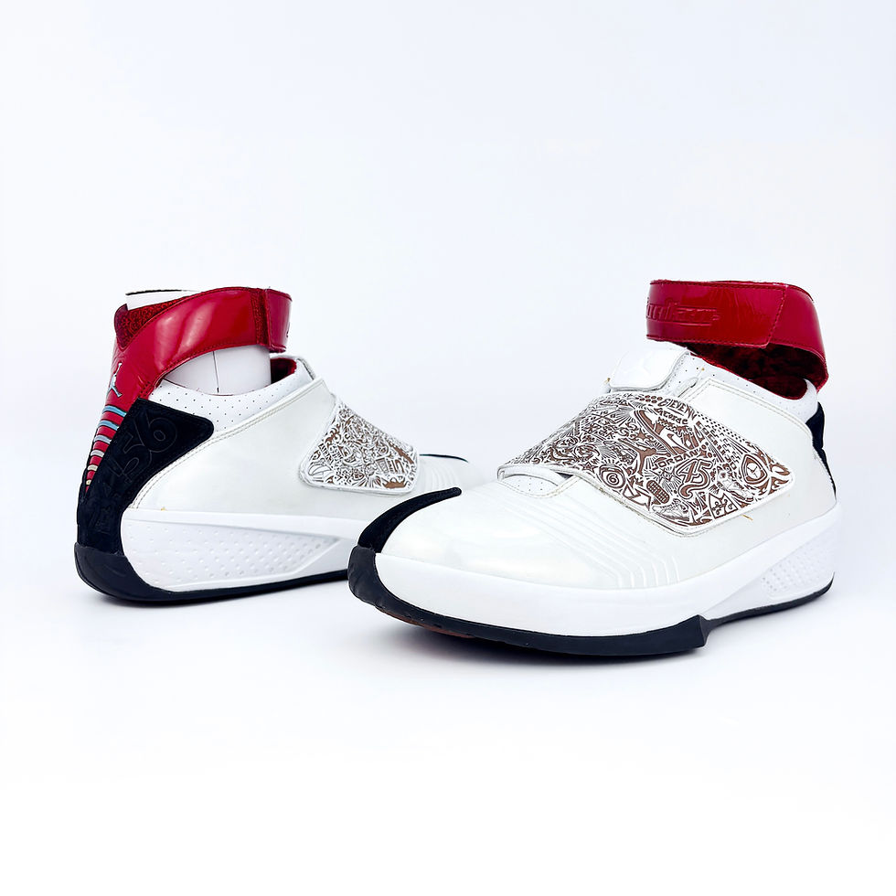 Thumbnail: 2005 Nike Air Jordan 20 White Varsity Red
