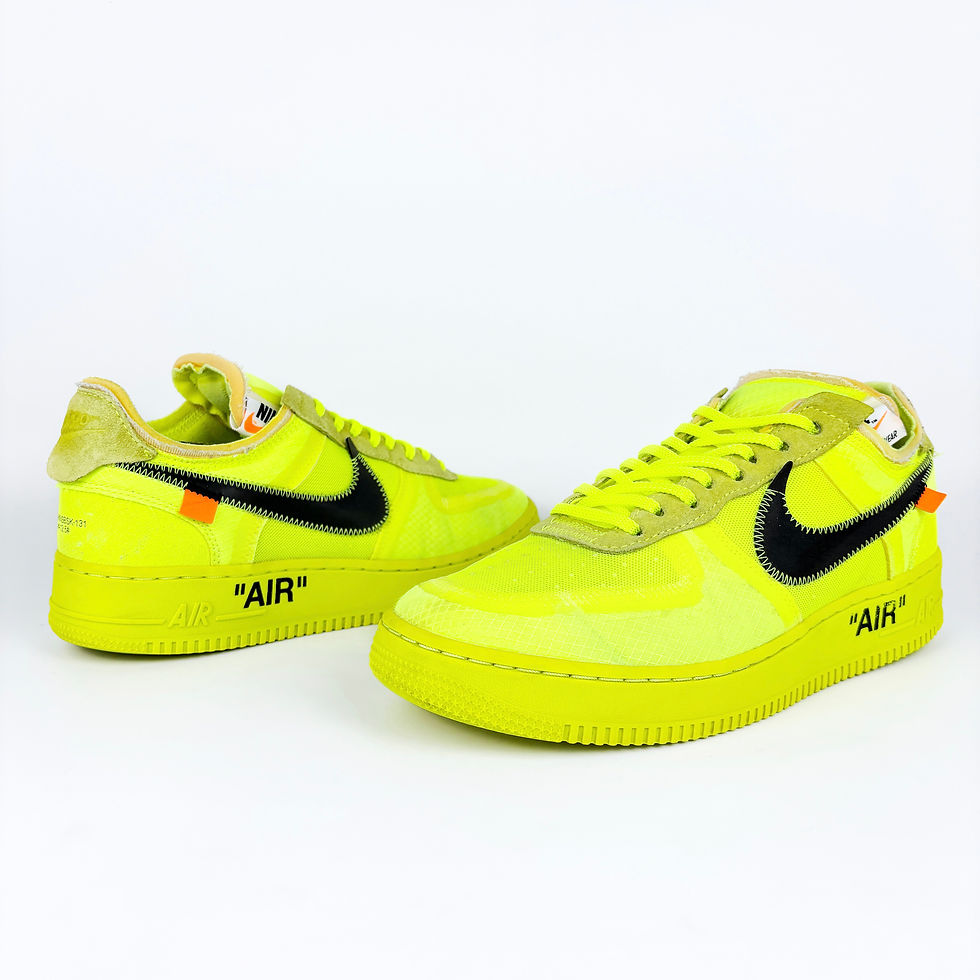 Thumbnail: 2018 Nike Air Force 1 Low Off White Volt 