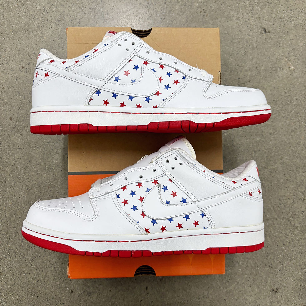 Thumbnail: 2005 Nike Dunk Low 4th of July (Women’s 10)