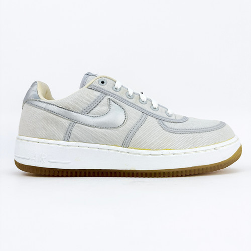 2002 Nike Air Force 1 Low Canvas Neutral Grey Silver | Liukangs Closet