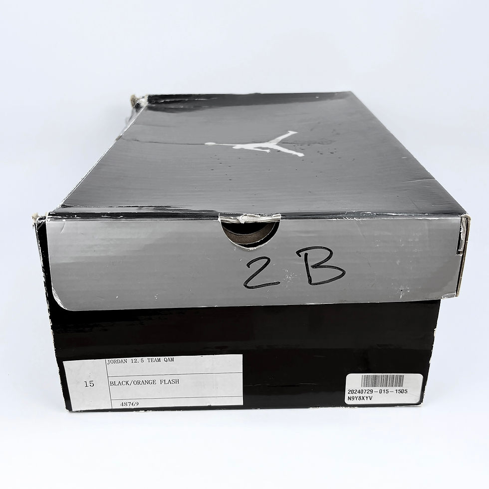 Thumbnail: 2007 Promo Sample Nike Air Jordan 12.5 Fred Jones Knicks Terror Squad PE