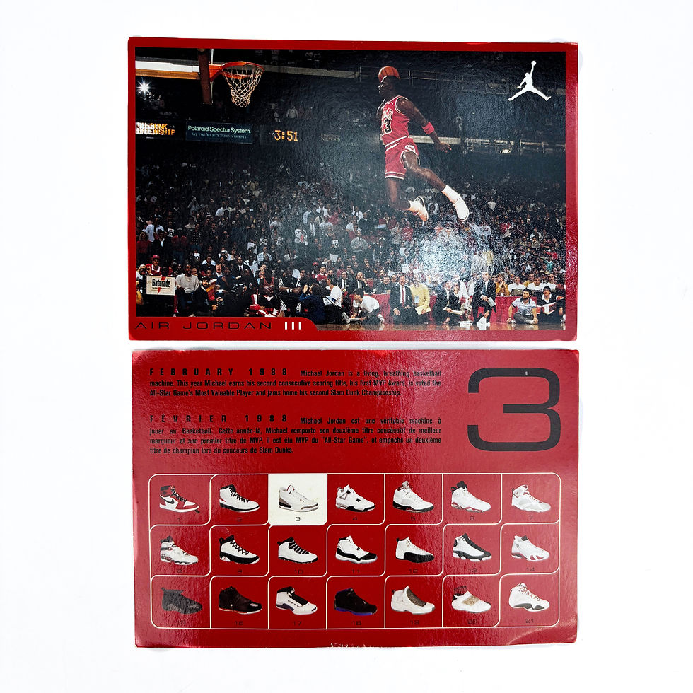 Thumbnail: Nike Air Jordan Retro Card 1-15