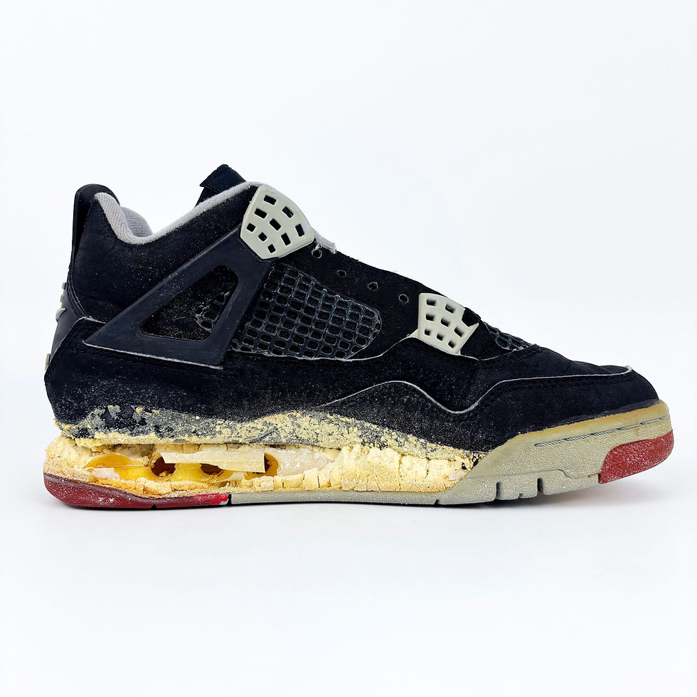 Thumbnail: 1989 Original Nike Air Jordan 4 Bred 