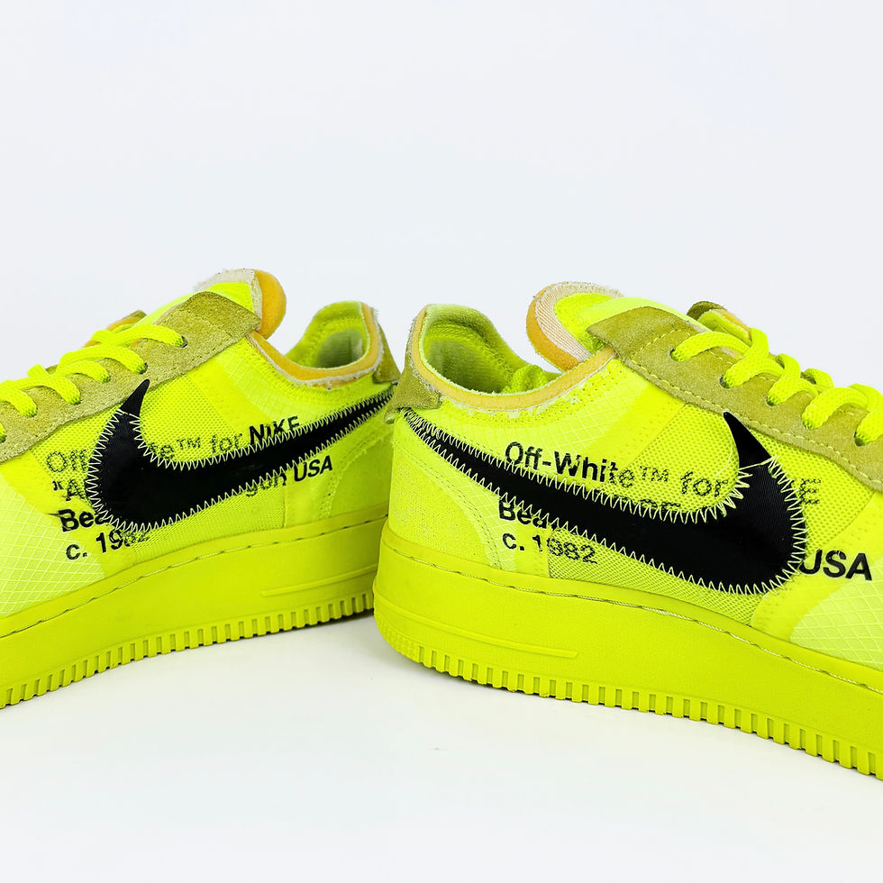 Thumbnail: 2018 Nike Air Force 1 Low Off White Volt 
