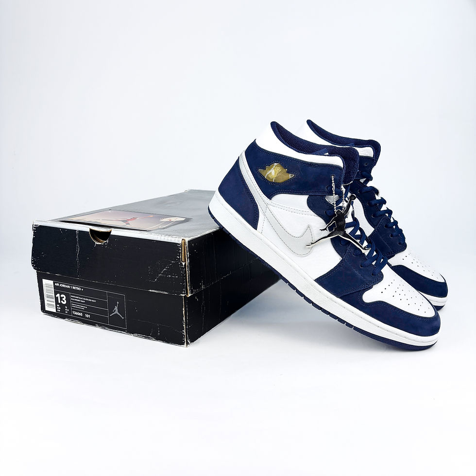 Thumbnail: 2001 Nike Air Jordan 1 Midnight Navy US Addition 